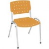 Cadeira em polipropileno Sigma laranja